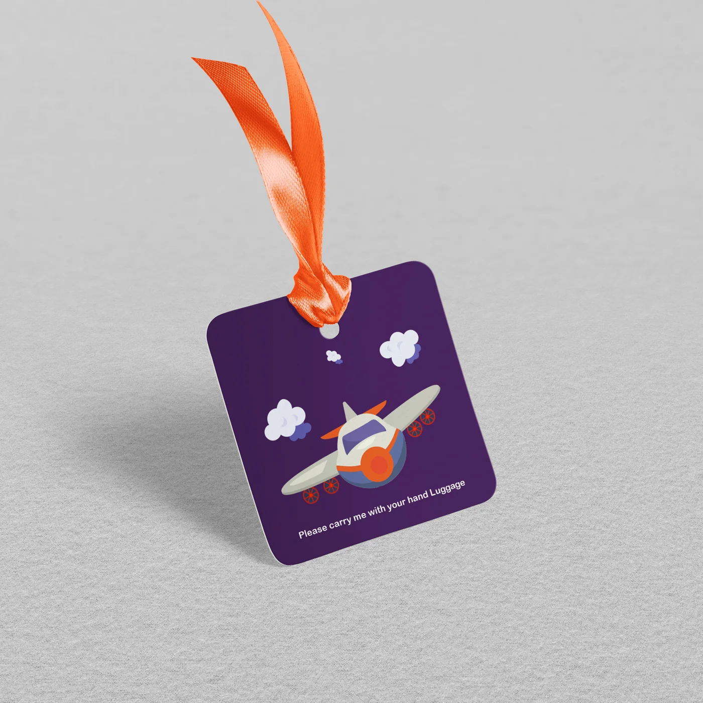Hollard branded luggage tag mockup 4