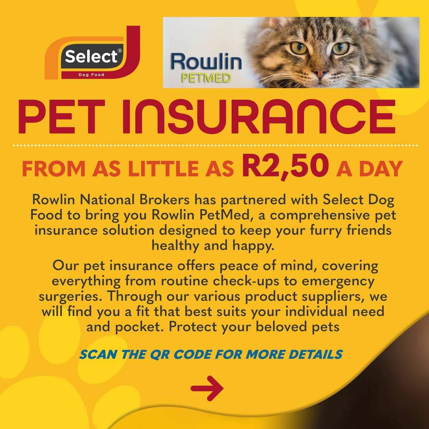 Select Dog Food social post 1